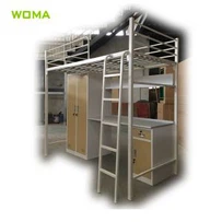 Metalni ormar krevet