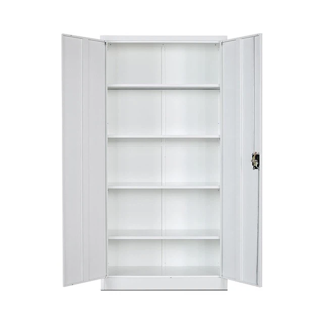 2 Door Metal Storage Cabinet With Filing Cabinet For Sale